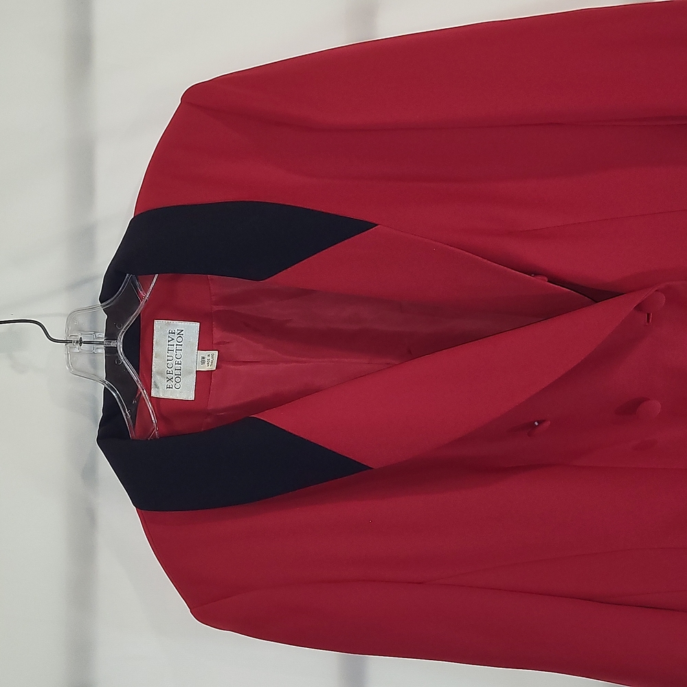 Like New Women's Executive Collection Red Blazer (18W)